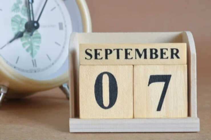 September 7. The Countdown Begins